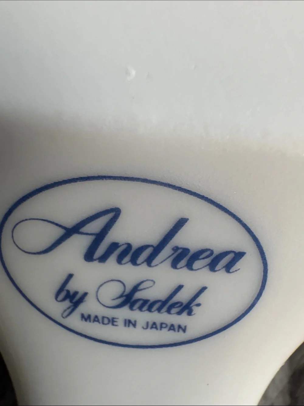 Andrea by Sadek 2 pc Porcelain Floral Cake Server and Knife Set - White